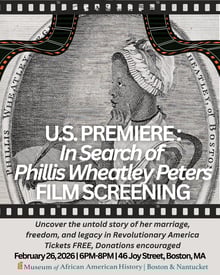 Phillis Wheatley Screening Flyer
