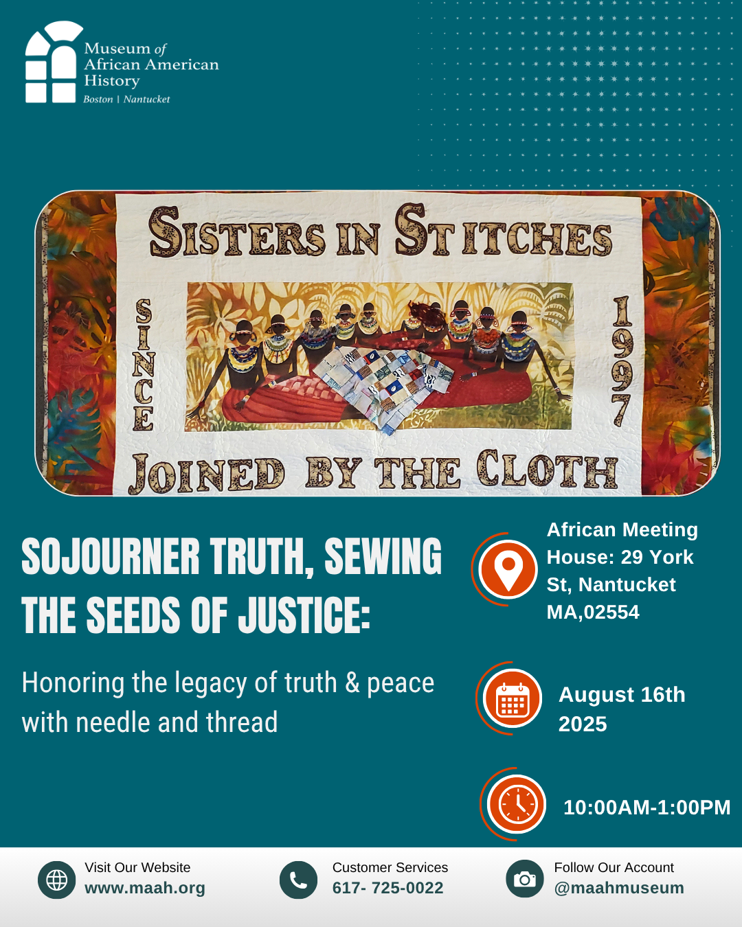 Sojourner Truth Sewing the Seeds of Justice, A Sisters in Stitches Joined by the Cloth Quilting Workshop (1080 x 1350 px) (2)