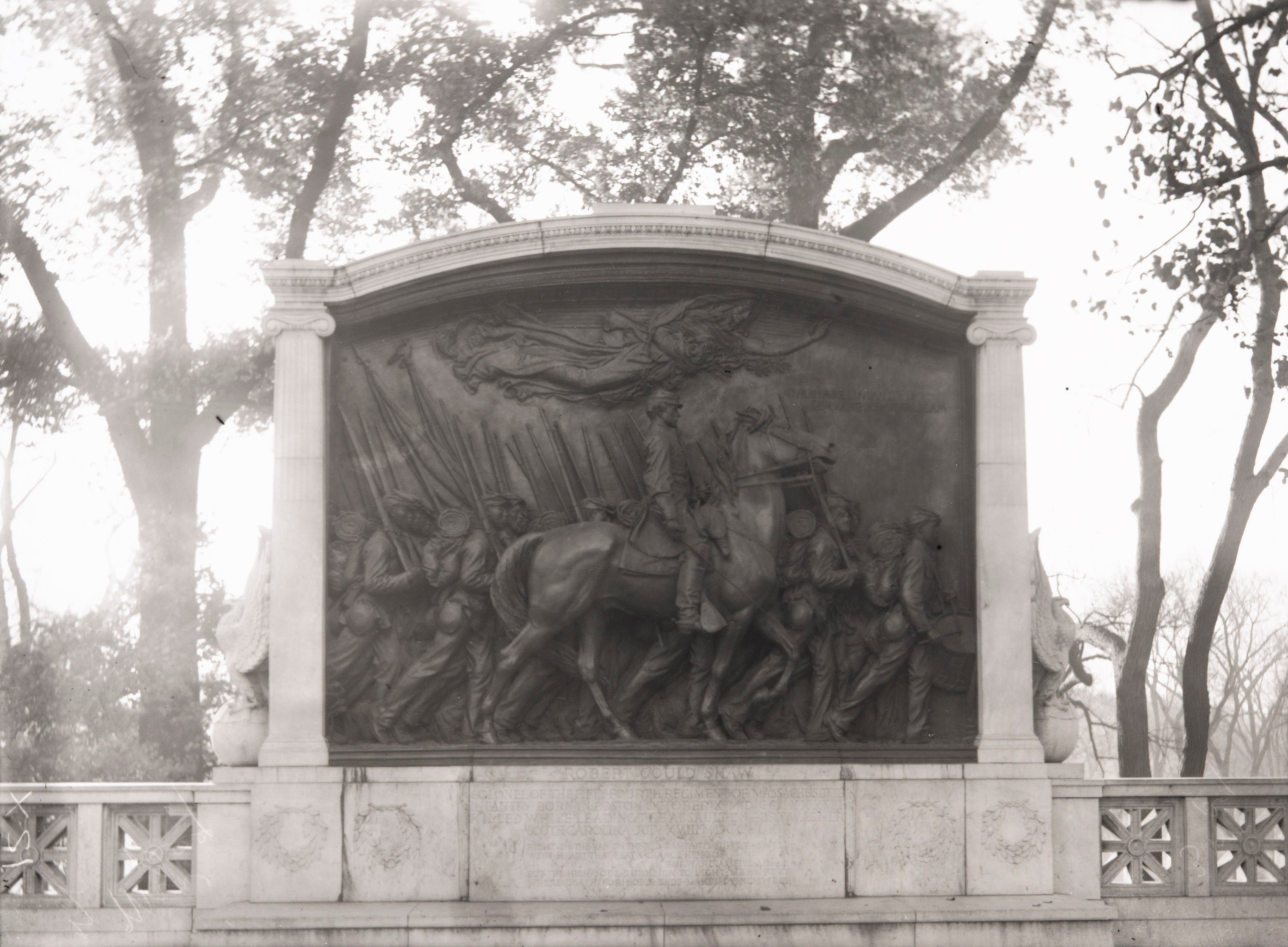 1973.01.XXX Robert Gould Shaw 54th Regiment Monument